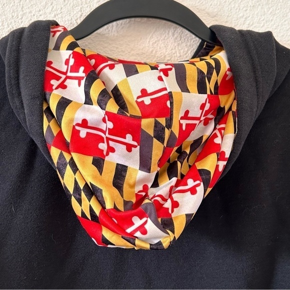 Lacrosse Unlimited Embroidered Hoodie Men Black Size Large - Picture 9 of 10